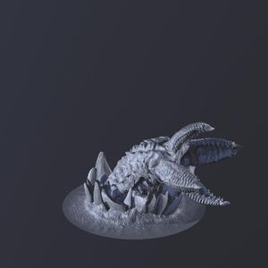 Worm Monster Miniature #02