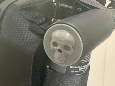 Handle Bar End Cap (with and without skull)