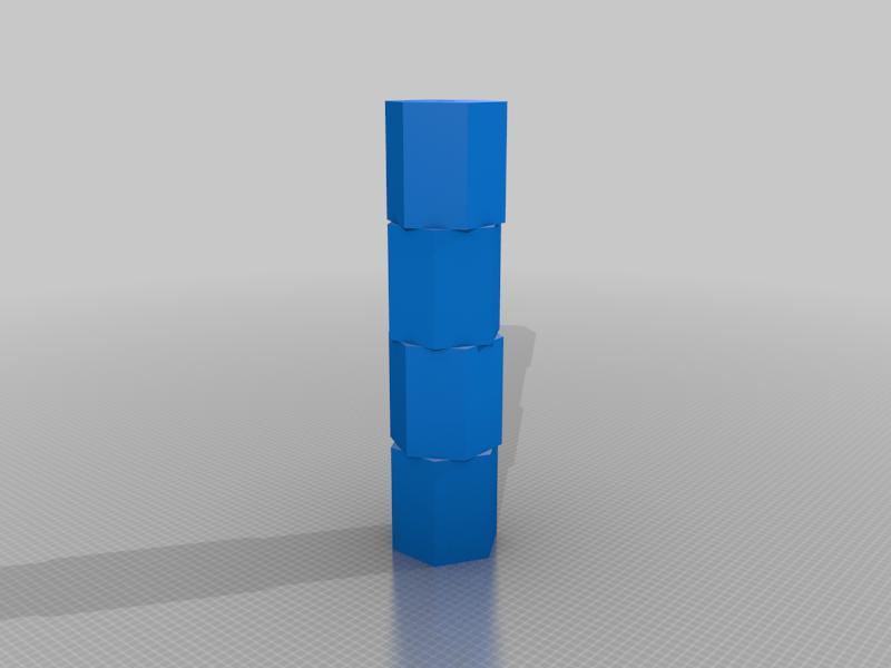 Hex Tesla Valve