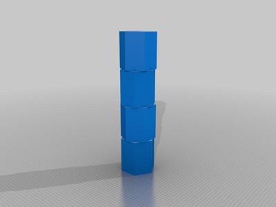 Hex Tesla Valve