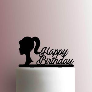 BARBIE HAPPY BIRTHDAY TOPPER