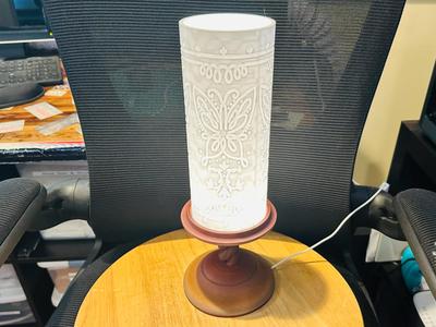 Encanto Candle Shade and Pillar Candle Holder