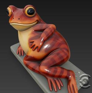 Chill Lounge Frog - The Ultimate Vibe Master