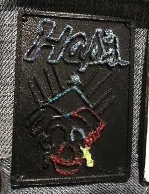 Haps diner sign