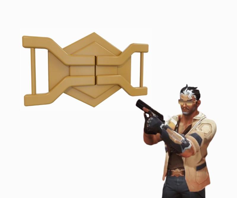 Valorant Tejo Belt Buckle