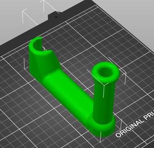 🧵 Hanging filament spool holder for 2cm round rod