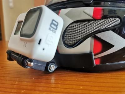 Mount Helmet Action Camera Gopro Chin Holder/Support
