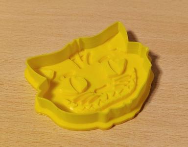 Cheshire Cat Cookie Cutter Improved