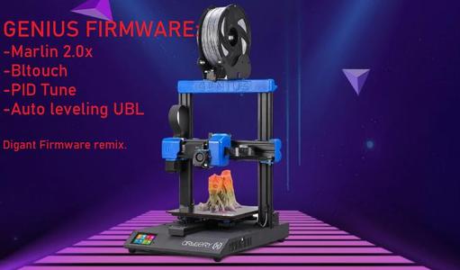 Artillery Genius Firmware + Bltouch
