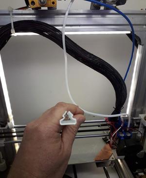 Vase mode LED strip case