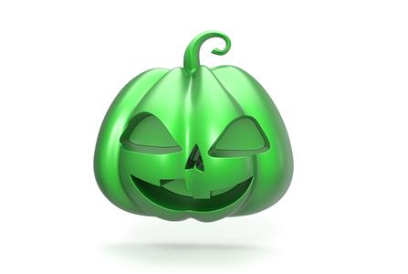 Halloween Pumpkin badge
