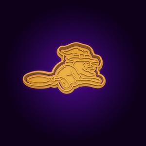 witch halloween cookie cutter
