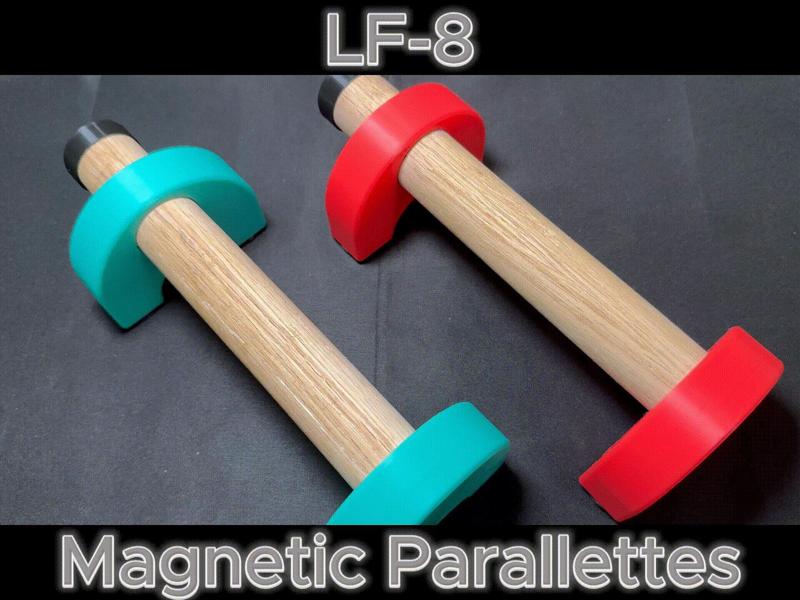 LF-8 - Magnetic Parallettes for your workout!