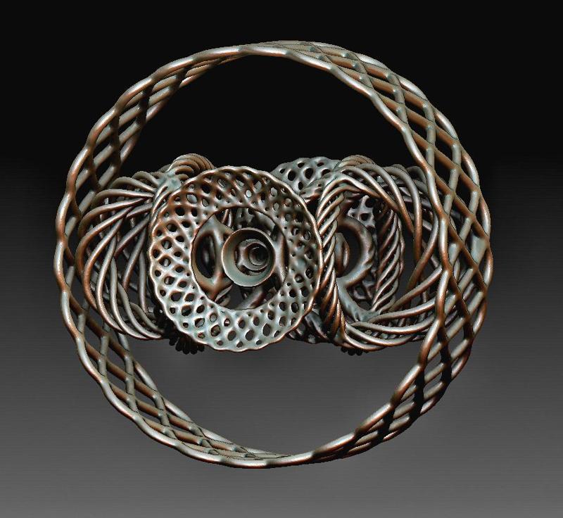 Fractal ornament 12