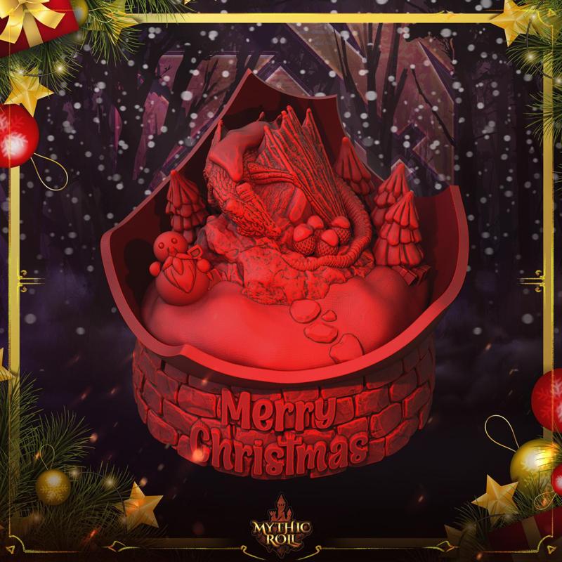Snow Globe | Dragon's Lair, Mythic Roll Ornament