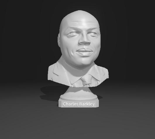 Charles Barkley - Premium Statue