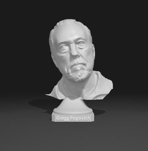 Gregg Popovich - Premium Statue
