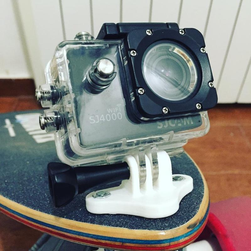 Gopro mount for longboard