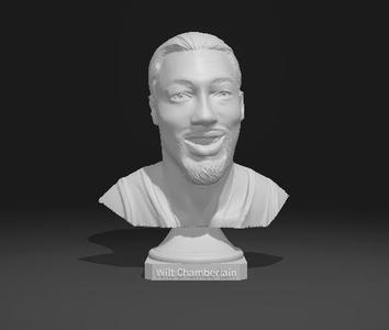 Wilt Chamberlain Premium Statue