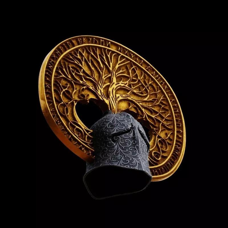 ROYAL KNIGHT HELM - Elden Ring Cosplay Fan Art Stl Model