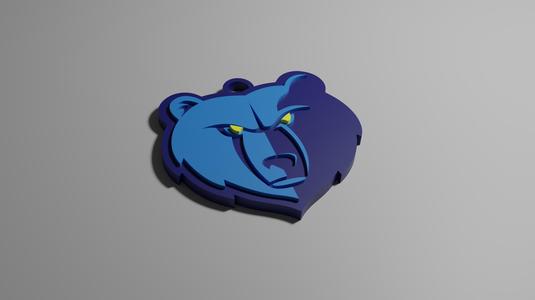 Memphis Grizzlies KeyRing