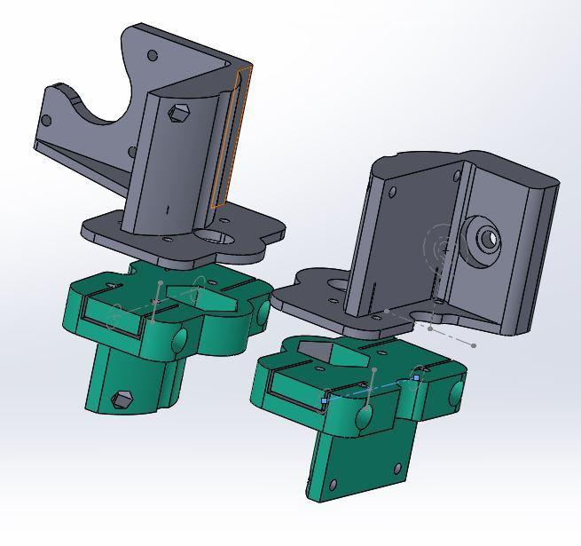 Bind-Reducing ACME Pillow Block X-Ends (Fully Customisable in SolidWorks_
