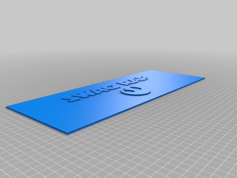 Letter Box Label