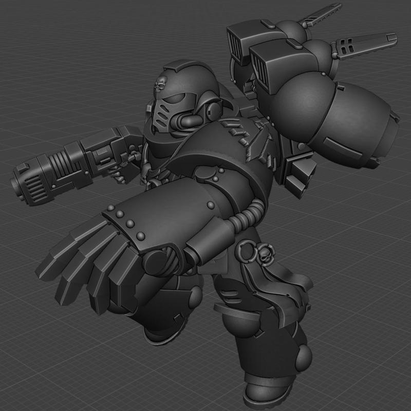 Primary Gloomy Angel Jumping Space Warriors Kit