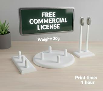 Toothbrush Head Stand