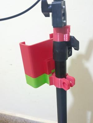 Soporte powerbank aro de luz