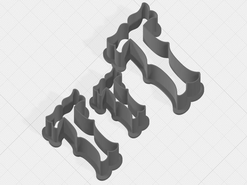 Letter T Collection Cookie Cutter