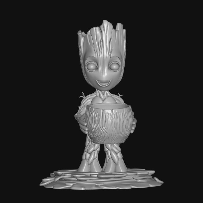 Baby Groot Planter 2 Pots, Guardians of the Galaxy