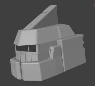 Mecha Zero Sion Helmet For Printing And Cosplays
