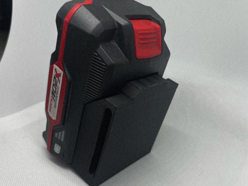Parkside 20V Battery Belt Mount – 3D Printed Clip