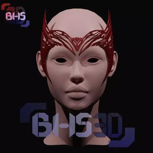 Scarlet witch Headpiece in the multiverse of madness version