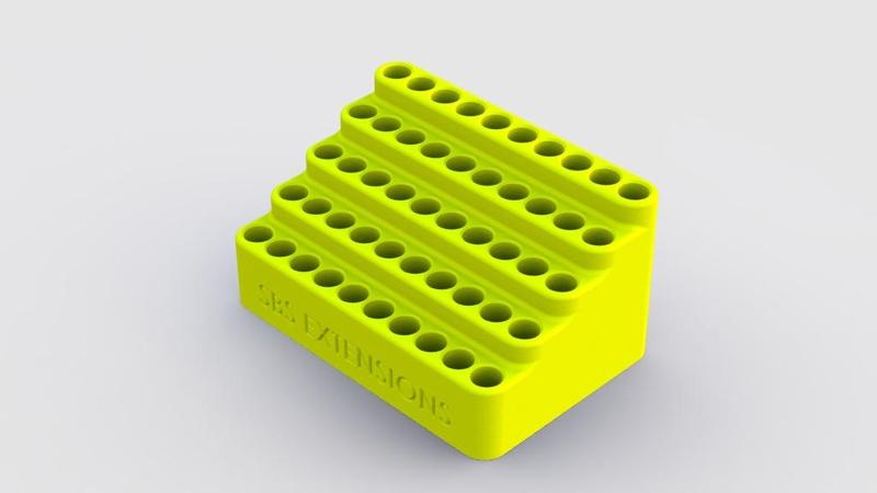 (PH1x50x11) PEN HOLDER, SLOTTED, 50x11-30