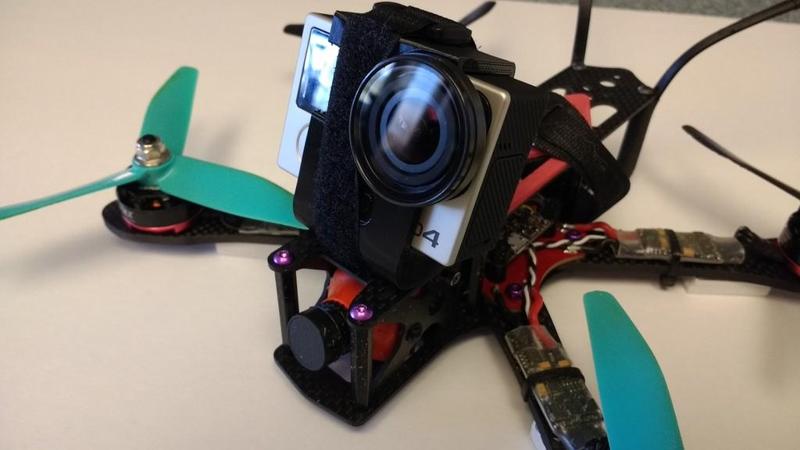 Acro/Race Quad GoPro Mount