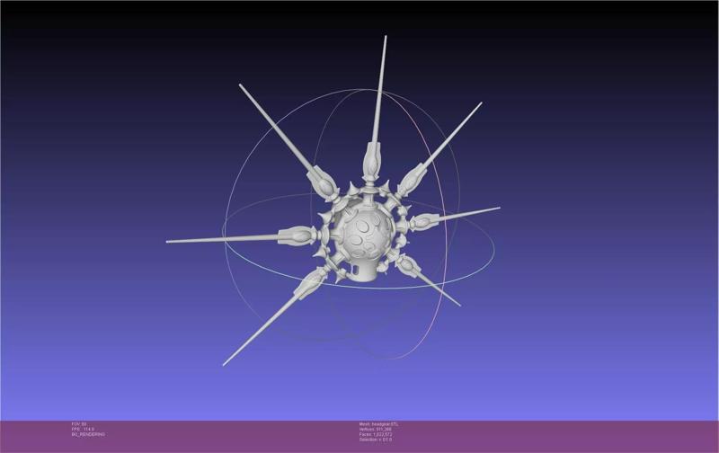 Dark Souls Gwyndolin Headgear Assembly