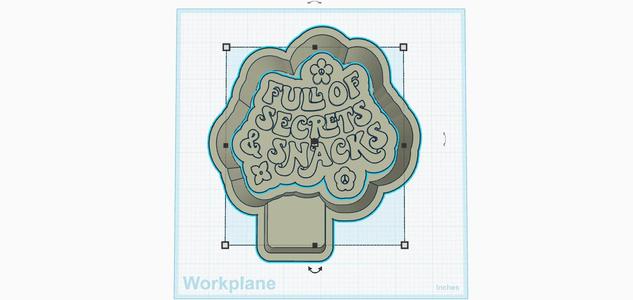 Full of secrets and snacks.