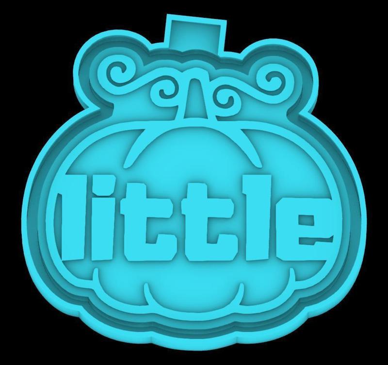 little Halloween Pumpkin - freshie mold