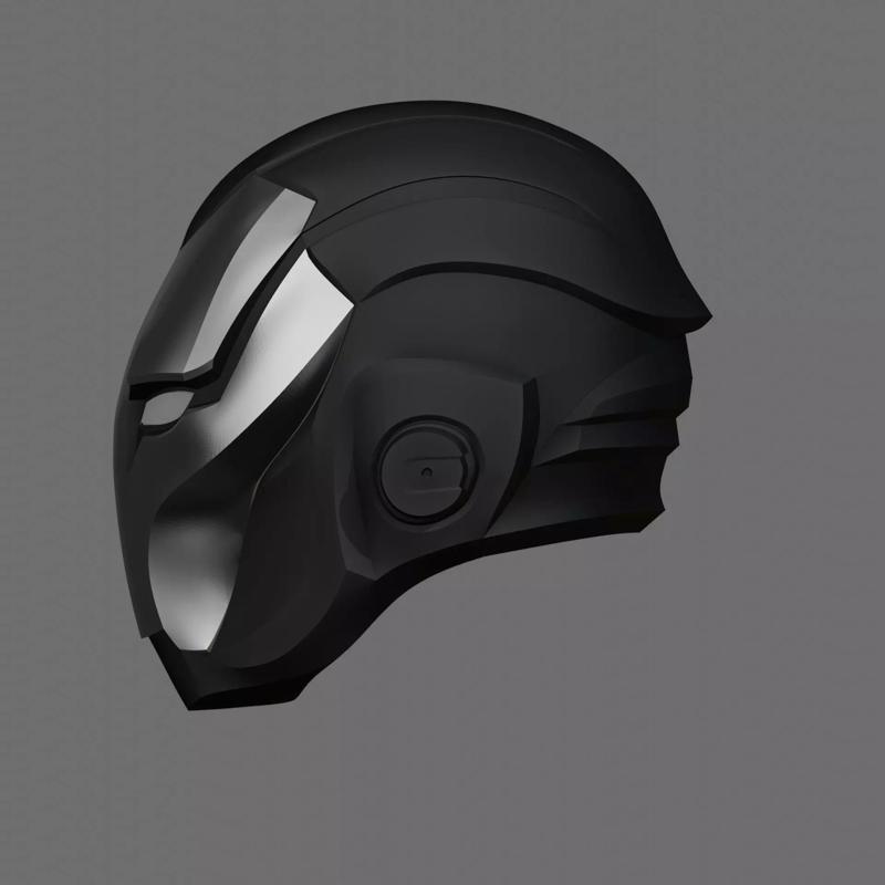 Iron Man Custom Helmet Printable 3 Parts