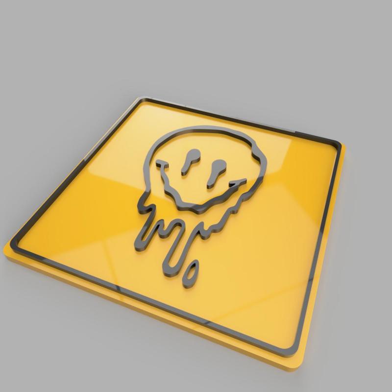 Carita Feliz" painting