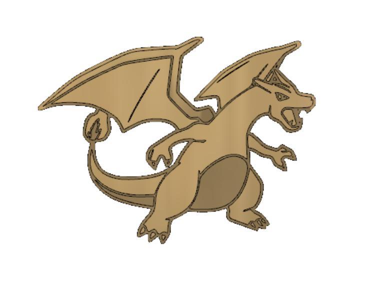 Pokémon cookie cutter -DRACAUFEU 1-