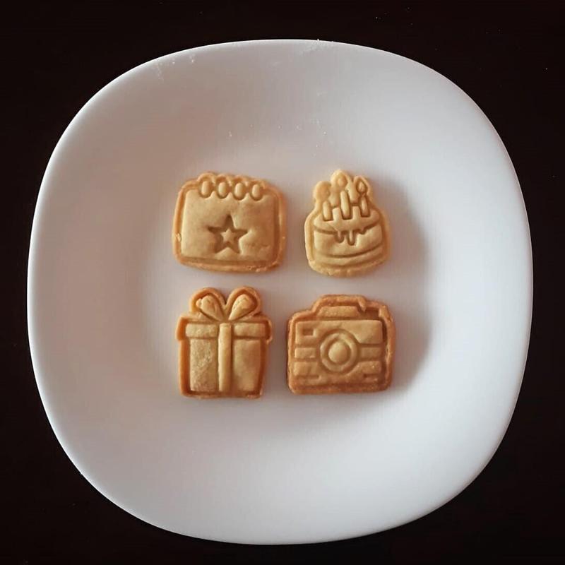 Birthday Cookie Cutter and Stamp