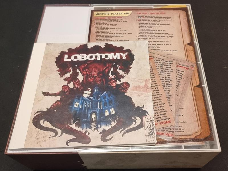 Lobotomy boardgame - KS All In + From the Deep