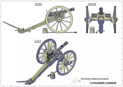 6 pounder cannon