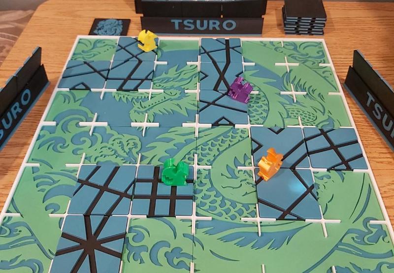 TSURO BOARDGAME - Bookcase Edition