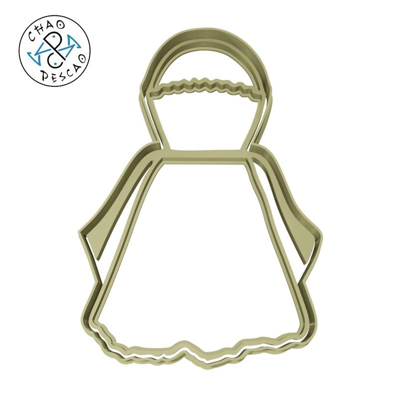 Apron - Pastry - Cookie Cutter - Fondant - Polymer Clay