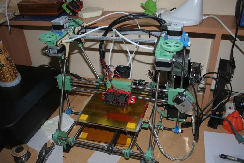 Mount to fit a Diamond Hot End on ReprapPro Mendel 3  