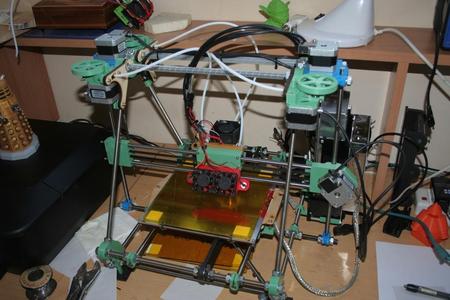 Mount to fit a Diamond Hot End on ReprapPro Mendel 3  